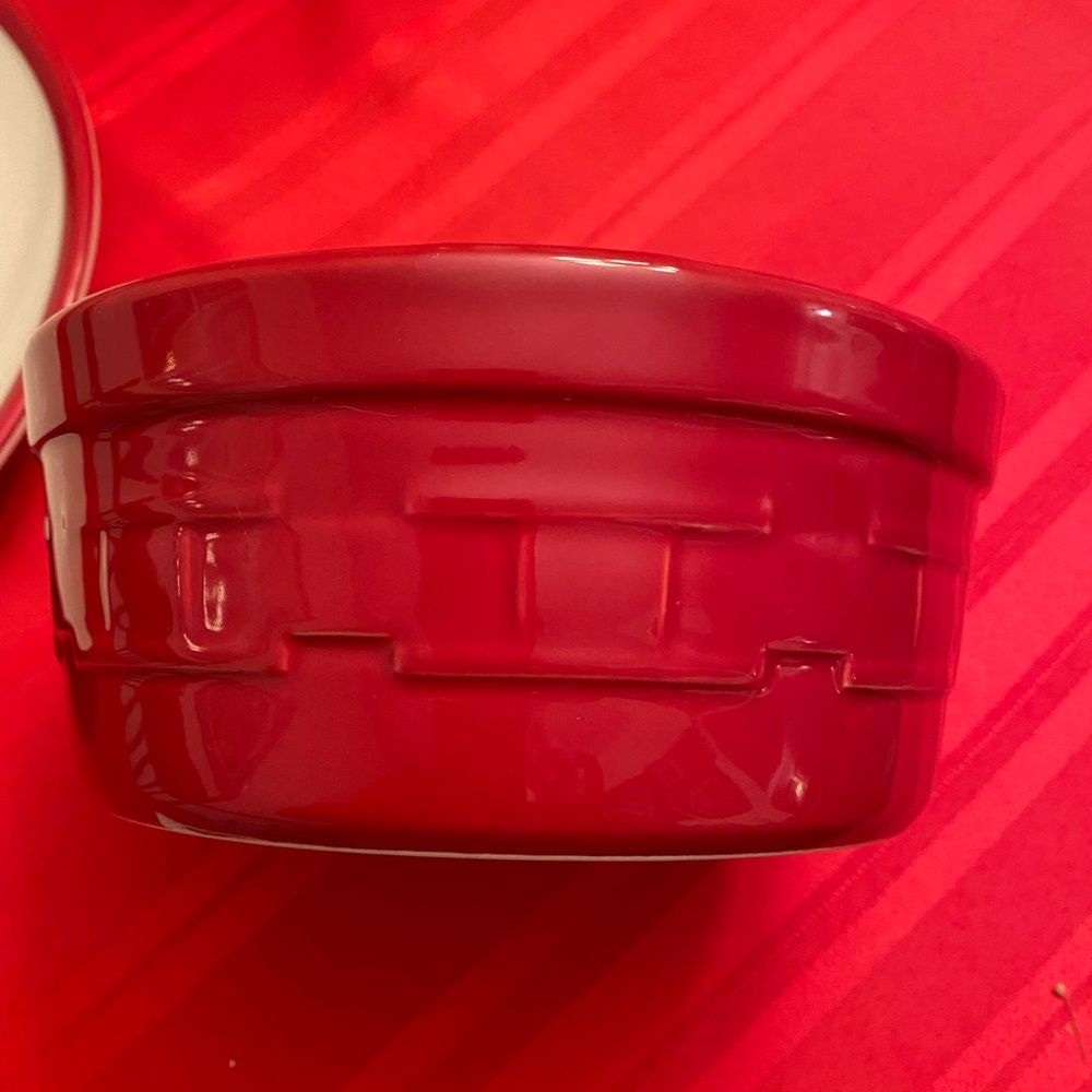 Longaberger pet bowl